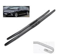 Tergicristallo per auto Spazzole tergicristallo anteriori ibride for tergicristallo compatibili con Hyundai Ioniq 2016-2022 Spazzole for pioggia for parabrezza, finestrini, 26"+18"