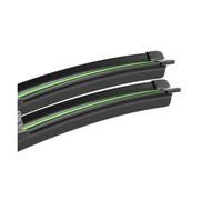 Tergicristallo Resistente Alle Intemperie Per Seat Ibiza 6J 2008 2009 2010-2017 Parabrezza Finestrini Auto Pioggia Spazzole 24 "+ 16" Tergicristallo LHD Anteriori(Black-Green)