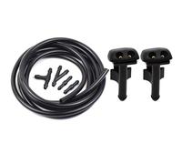Tergicristallo Ugello Compatibile Con BMW Per 318i 1992-1998 318is 1993-1997 318ti 1995-1998 OEM:61601384859 Kit Tubo Flessibile Ugello Lavavetri Parabrezza Anteriore(Nozzle and 2m Hose)