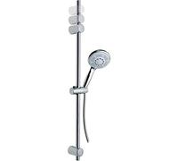 Tergidoccia tesa Spaa, metallo cromato, staffa in plastica, autoadesivo, tecnologia di montaggio adesiva, 175mm x 239mm x 55mm