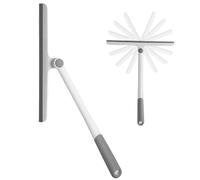 Tergipavimento Per Doccia Per Porte In - Tergipavimento In Silicone Multiuso Con Impugnatura Comoda, Strumento Per Pulire I Vetri Senza Macchie - Per La Casa, La Camera, Il Bagno, L'a