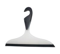 Tergivetro bagno Wenko Loano in plastica e gomma 23x17 cm Bianco nero