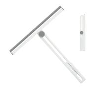 Tergivetro in Acciaio Inox - Tergipavimento multifunzionale | Tergipavimento multiuso per finestre, lavavetri, lavavetri pieghevole per porta in vetro della doccia, strumento per la pulizia del bagno