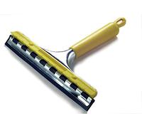 Tergivetro in metallo con raschiaghiaccio in plastica antigraffio