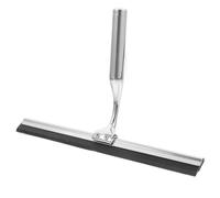 Tergivetro Manuale in Lega di Zinco e Silicone, Manico Ergonomico | Vetro Doccia e Finestre, Contatto Delicato senza Graffi, Design Rotante, Finitura Argento