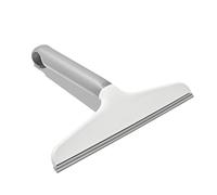 Tergivetro multiuso OXO Good Grips con gancio, lama in silicone flessibile asciugatura senza aloni, larghezza 25 cm, manico antiscivolo, ideale per doccia, specchi e finestre