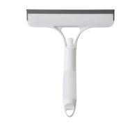 Tergivetro Per Doccia 3 In 1 Con Foro Per Appendere, Strumento Portatile Per Pulizia Del Vetro Per Porte Della Doccia, Finestre Del Bagno Vetro Dellauto (White)