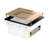 TERI 800 Professionale Incorporato Nail Dust Collector, Gold Mesh, 100W