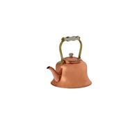Teiera in rame, Bollitore in rame - con manico in porcellana, 1,5L