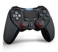 TERIOS Controller for PS4,Gamepad for PS4 Compatibile con PS4/Pro/Slim,Altoparlante Integrato/Jack per Cuffie Stereo/Doppia Vibrazione/4 Diverse Intensità di Vibrazione /6-Assi Giroscopio/Touch Panel