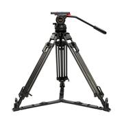 TERIS V15T 70 "15kg Carbon Video Treppiede kit treppiede professionale con testa fluida Ciotola 100mm Carico massimo 15KG Heavu Duty Camcorder Treppiede TX-V15T Plus