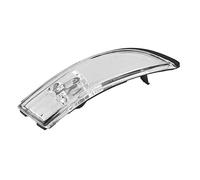 Terisass Coperchio Indicatore di Direzione Specchio Retrovisore Fiesta MK7/MK7.5 2009-2017 (Right Side, Trasparente, ABS)