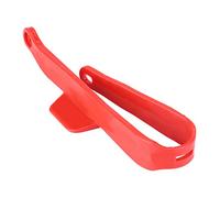 Terisass moto catena slider catena rullo protettore protezione forcellone posteriore copertura adatta per BSE Bosuer CRF70 KLX TTR Dirt Pit Bike(Rosso)