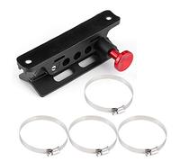 Terisass Supporto per estintore per Veicolo Supporto Universale Regolabile per Roll Bar Portabottiglie per estintore Supporto per estintore a sgancio rapido per Sport/JK/Sahara(Rosso)