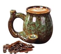 Termica,380 ml Resistente Al Calore e Adatta Al Microonde | in ceramica con manico per cioccolata calda,Ideale per Bevande Calde Fredde Latte Cocktail Acqua Succo Tè Birra Whisky e Altri Liquidi