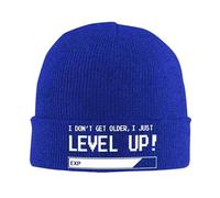 Termico Berretti da Uomo I Dont Get Older I Level Up Fisherman Beanie Cappello Hat Cappello a Maglia Moda per Sci,Donna,Uomo all'aperto