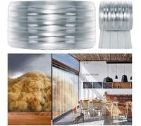 Termico Ilated Door ain, PVC Pannello porta, Plastica ain Strip, Freezer Door Protector per magazzini, 1.05x2m, Risparmio energetico, Aria fredda Ber