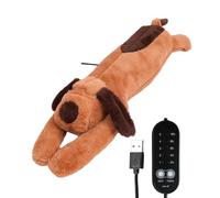 termico per cani in peluche | Peluche caldo per animali domestici | Spegnimento automatico USB elettrico con temperatura regolabile per il benessere sul collo spalle schiena pancia e