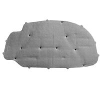 Termico Per Cofano Anteriore Per Per Golf 5 Per Jetta 2006-2011 | Cotone Isolante Cofano Motore Anteriore, Schiuma Di Copertura Tappetino Isolante Scudo Termico Acustico