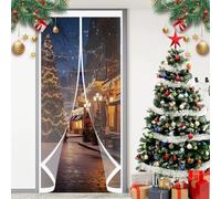 Termico Tenda Magnetica 111 x 250 cm Isolamento Acustico, Impermeabile, Antivento, Contro Freddo e Calore Termica Della Finestra Coperture per Cantina, Balcone, A