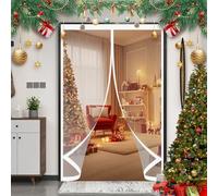 Termico Tenda Magnetica 290 x 280 cm Trasparente, Impermeabile, Insonorizzazione, Protezione Dal Freddo Termoisolanti per L'Inverno Tende per Cantina, Balcone, A