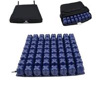 TERMIGEA Cuscino antidecubito a bolle d'aria con di pompa per regolazione della pressione e Kit di Riparazione. CA1000 con 64 celle alto 6cm40X40 Cuscino decubito per la prevenzione delle piaghe.