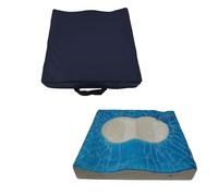 TERMIGEA Cuscino antidecubito con base anotomica preformata e fluido automodellante. 003HALTO 7CM Cuscino decubito per la prevenzione delle piaghe da decubito. Cuscino antidecubito per carrozzina