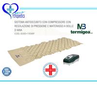 TERMIGEA SISTEMA ANTIDECUBITO MATERASSO + COMPRESSORE CON REGOLAZ DI PRESSIONE