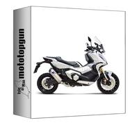 termignoni scarico scream titanio omologato compatibile con honda xadv x-adv 750 euro5 2021 2022 2023 2024 mototopgun