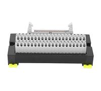 Terminal Block 40 Pin Breakout DIN Rail Mounting Adapter Connector Switch Control IDC40PDK for Industrial Automation and Electrical Control Systems
