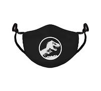 Terminal Jurassic Park: Adjustable Shaped Facemask (1 Pack) Black (Maschera)
