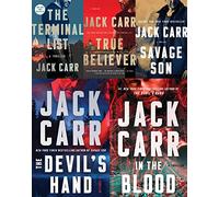 Terminal List A Thriller series 5 books Collection Set (The Terminal List, True Believer, Savage Son, The Devil's Hand, In the Blood) By Jack Carr