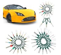 Terminal Removal Tool, Stainless Steel Electrical Pin Extractor Kit, 5.91x3.94x1.18 Inches Portable Wiring Connector Release Tool for Car Repair, Wire Harness Disassembly