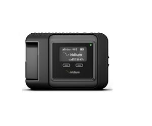 Terminal satélite Iridium GO! Punto di accesso satellitare Wi-Fi per smartphone Android e Apple.
