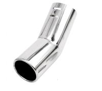 Terminale 1 Pz Per VW Per Golf 4 Per Bora Per Jetta Car Terminali Di Scarico Ricambio Stile Doppio Tubo In Acciaio Inox Punte Marmitta Auto Tubo Scarico