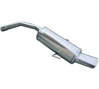 terminale 120x80mm INOXCAR ALFA ROMEO 156 2.0 TS 150CV 1997