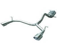 terminale 120x80mm INOXCAR MERCEDES CLASSE M Type W163 ML 270 CDi 163CV 1999