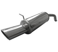 terminale 120x80mm INOXCAR RENAULT CLIO 4 1.2 75cv 2013