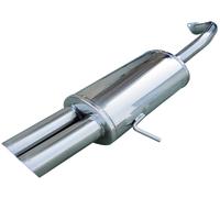 terminale 80mm INOXCAR RACING ALFA ROMEO 166 2.0 TS 150CV 1998