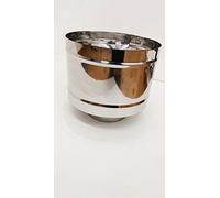 Terminale a botte tondo cappello fumaiolo antivento antipioggia (120mm maschio)