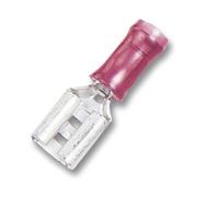 TERMINALE A CRIMPARE, FEMMINA, 4,8 MM, ROSSO PK50 9-160481-1. (TE...