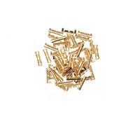 Terminale a forma di U, Connettori terminali a forma di U in rame pressato a freddo, fili da 0,3-1,5 mm2, tubo termorestringente, 50 pezzi(50 Piece)
