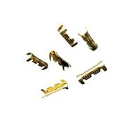 Terminale a forma di U, Connettori terminali pressati a freddo a forma di U 2,5-4 mm2 25/50/100 pz(25PCS)