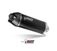 TERMINALE AK-1 ACCIAIO INOX NERO-CARBONIO MIVV PER CFMOTO 450 SR REPLICA 2025-20
