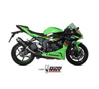 TERMINALE AK-1 CARBONIO MIVV PER KAWASAKI NINJA ZX-6R 2021-2026