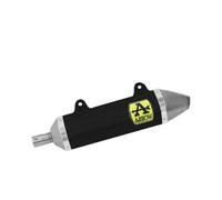 Terminale Arrow Allu Nero Omolog Thunder F Acciaio Malaguti XTM 125 2019 > 2020