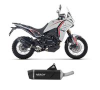 Terminale Arrow Indy Race EVO Allum Dark+Fond carb MOTO MORINI X-CAPE 700 2025