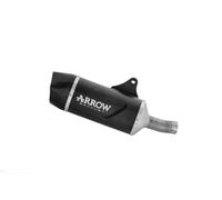 Terminale Arrow Indy Race EVO Allum Dark+fondello carb CF MOTO 450 MT 2024 2025.