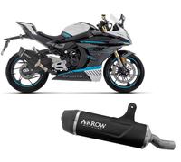 Terminale Arrow Indy Race EVO Allum Dark+fondello carb CF MOTO 450NX/450SR 2023
