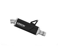 Terminale Arrow Indy Race EVO alluminio Dark+fondello inox KOVE 800X PRO 2024